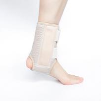 [Sports-supportive Ankle Brace] Compression Straps and Elastic Foot Sleeve Ankle Brace - That Adheres Firmly, Offers Comfort and Breathability. 1pc white