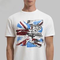 Sex Pistols su Frank Carter Do Never Mind The Bollocks Tour Pasaulinio Turinio Datos Sąrašas Dvipusis Unisex Marškinėliai 2XL white