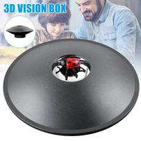 3D Magic Mirror Illusion Creator Mirage Black Hologram Maker Parabolic Reflector for Children Education Science Fun Play Toys gray