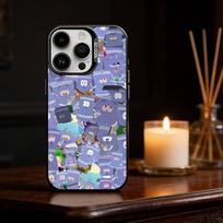 S-South Park T-Towelie telefono dėklas iPhone 17 16 15 14 13 12 11 Pro Max Plus sidabrinis matinis juodas dangtelis iPhone14Plus