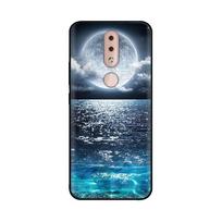 Nokia 4.2 dėklas 5.71'' Minkštas silikoninis buferis Telefono dėklas Nokia 4.2 nokia4.2 Dėklas Mielas spausdintas gėlių TPU galinis dangtelis Fundas Nokia 4.2