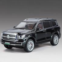 1:24 mastelio TANK 500 Hi4-T lydinio liejimo modelis Naujos energijos visureigis Off Road transporto priemonė Madingas papuošalas Vaikų dovana Gimtadienio dovana berniukams auksas