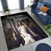 Vampyrų Dienoraščiai Damono Salvatore Kilimas Miegamojo Svetainės Sofai Namų Durų Kilimėlio Dekoras, Didelis Vaikų Žaidimų Neslystantis Grindų Kilimėlis 40x60cm( 15x23in )