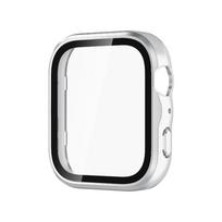 Glass+Case For Huawei Watch Fit 5 Fit4 All-Around Screen Protector Hard PC Bumper Tempered Glass Watch Case Huawei Watch Fit 5 Pro Fit4Pro Watch Fit 5 Pro sidabras