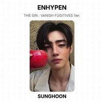 ENHYPEN THE SIN : VANISH FUGITIVES Versija. Oficiali nuotraukų kortelė SUNGHOON