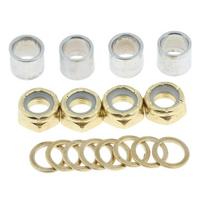 Skateboard Truck Spacers Nuts Cruiser Longboard Roller Skates Hardware auksas