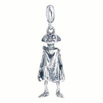 Harry Potter sterling silver Dobby the house Elf slider charm white