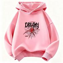 Vorų Streetwear Hoody Vaikams Vaikų Megztinis Su Gobtuvu Mielas Harajuku Hoody Berniukams Mergaitėms Ruduo Žiema Laisvalaikio Hoodies 150 white