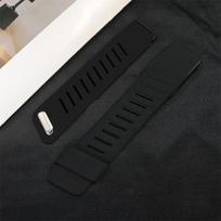 Compatible with WHOOP 5.0/MG Wrist Band Soft-Touch Silicone Waterproof Sweatproof Soft Adjustable Rubber Band for Whoop 5.0/MG For Whoop 5.0 MG black