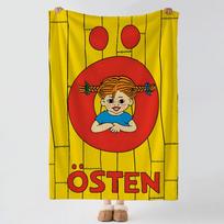 animacinis P-Pipi Ilgakojė-g Mesti Storas Komfortiškas Flanelinis Antklodė, Daugiafunkcis Naudojimas Patalpoje Lauke Kasdienis Snūdis Size: 100*150cm, Weight: 230 GSM