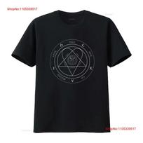 2006 HIM Ville Valo Heartagram Dark Light Black Band T Shirt Adult S vintage Washed Casual Comf L black