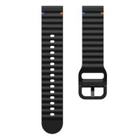 Kvėpuojantis dirželis Suunto Ocean naujai išvaizdai Silikoninis dirželis Suunto Vertical/SUUNTO 3/3 Fitness/Race S išmaniajam laikrodžiui 22/20mm dirželis 22mm universal juoda