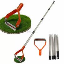 Sodo diržo žiedinis kaplys – Vejos piktžolių ravėjas ir atnaujinimo įrankis Orange 4 sections (160cm) - Stainless Steel