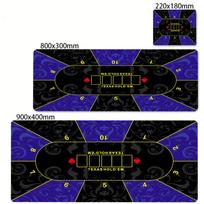 50x100cm Professional Poker Mat Texas Holdem Pokers Tablecloth Portable Rubber Waterproof Poker Table Cover Board Game Mat 30cmx80cm