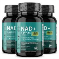 NAD papildas 8457mg - NAD+ Liposominė alternatyva NMN Papildoma jėga moterims ir vyrams 3pack