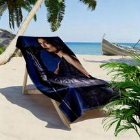 Dua Lipa Beach Towel, Large Soft Quick Dry Towel for Beach Camping Swimming 80cmx160cm(31x63inch)