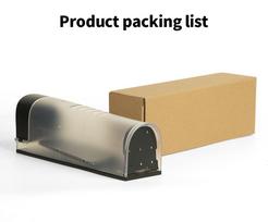Automatic High-Efficiency Mouse & Rat Trap Cage with Lure Bait System beige