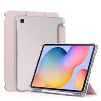 Funda For Samsung Galaxy Tab S6 Lite 10.4 Case /22/24 Magnetic Fold with Pen Slot Cover SM-P610 P613 P620 10.4  Tablet Cover S6 Lite 10.4 2024 rožinė
