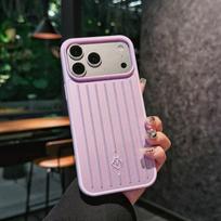 Premium Aluminum Magnesium Alloy Phone Case IPhone 17 Pro Max 16 15 14 Slim Full Coverage Protective Shell In Multiple iPhone 15 Pro violetinė šviesi spalva