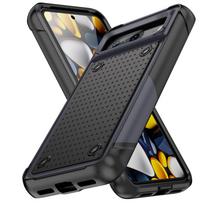 Luxury TP PC Armor Rugged Phone Case For Google Pixel 8 Pro XL 9A 9 8 8A 7A Anti-drop Protect Shockproof Slim Fit Cover Google Pixel 8a gray