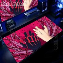 Anime Juodasis dobilas pelės kilimėlis HD spausdinimas Kompiuterinių žaidėjų Užrakintas kraštas Neslystantis pelės kilimėlis XXL 90x40cm Klaviatūros PC stalo kilimėlis Funda 30x60cm