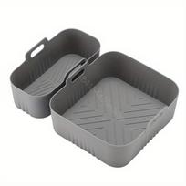 Air Fryer Silicone Liner for Philips Dual Basket Air Fryer NA111 Series 6L/1L Reusable Dual Airfryer Liner Air Fryer Accessories