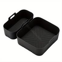 Air Fryer Silicone Liner for Philips Dual Basket Air Fryer NA111 Series 6L/1L Reusable Dual Airfryer Liner Air Fryer Accessories juoda