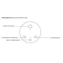 52mm Car Water Temperature Gauge LED White Light Digital Car Water Temp Gauge with Water Temp Sensor Water Tank Level Indicator China Mainland gray