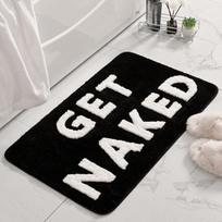Fresh Imitation Cashmere Anti-Slip Bathroom Floor Mat: Absorbent, Wear-Resistant, Dirt-Resistant 40x60CM juoda