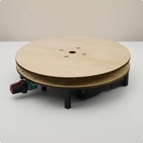 Electric Rotating Platform Kit Degree Turntable Multi-Angle for Hobby Makers