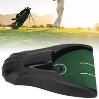 Golf Ball Return Putting Mat Automatic Return Machine Indoor Putting Hole Battery Powered Practice Training Aid Gift juoda