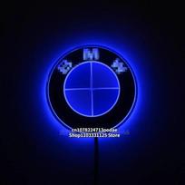 82mm Car Hood Badge LED Beacon Trunk Lighting Emblem Suitable for BMW Car Modification Accessories 82mm