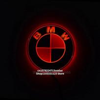 82mm Car Hood Badge LED Beacon Trunk Lighting Emblem Suitable for BMW Car Modification Accessories 82mm