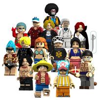 MOC Anime serijos statybiniai blokai vaikams Statybiniai blokeliai žaislai beige