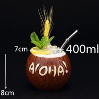 400ml Tiki Bokalai Kokteilių Taurė Alaus Vyno Bokalas Keraminiai Tiki Bokalai Meno Amatai Kūrybingi Havajų Bokalai send as picture