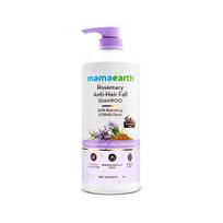 Mamaearth Rosemary Anti Hair Fall Shampoo 1 Litre For Stronger Hair Reduce Breakage Sulphate Free For Men Women white