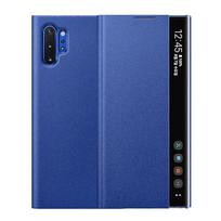 Smart View atverčiamas dėklas Samsung Galaxy Note 10+ Note 10 Plus apsauginiai telefono dėklai For Galaxy Note10 Plus mėlyna