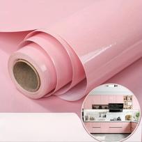 55cm Pločio Blizgus Vinilo Tapetas Lipnus Vandeniui Atsparus Sienų Lipdukas Vonios Kambariui Virtuvei Stalui Spintai Baldų Dekoravimui 55CMx200CM pink