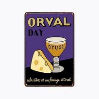 [ DecorMan ] Orval Beer SKARDINĖ PLAKATAS Tapyba PUB Dekoras L1 30x40cm(11.8x15.7inch)