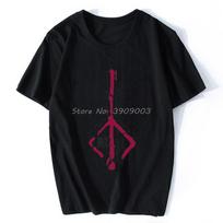 Anime Game Bloodborne T Shirt Horror Hunter Gothic Oversized T-shirt Men Cotton Casual Short Sleeves T-shirt Streetwear Unisex 4XL black
