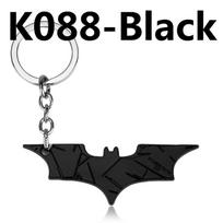 Šikšnosparnio Pakabukai Raktų Pakabukas Žaislas Superherojų Filmo Papuošalai Automobilio Raktų Žiedas Krepšių Aksesuarai Vyrams Moterims Gerbėjams Dovanos Suvenyras black