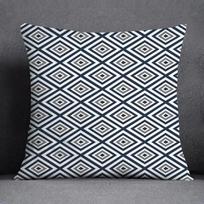 45x45CM Pagalvės užvalkalas Geometrinis raštas Poliesteris Mėlynas Pilkas Pagalvės užvalkalas Baldų apmušalas Sofos pagalvė Mesti pagalvę Namų dekoras Pagalvės užvalkalas 450mm*450mm