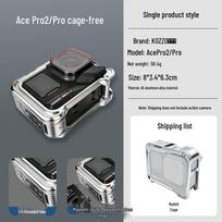Insta360 Acepro Metalinis Triušio Narvo Rėmas su Greito Atleidimo ir Magnetiniu Horizontaliniu/Vertikaliu Praplėtimu black