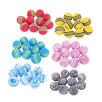 60pcs EVA Foam Sponge Practice  s Colorful     Soft Foam Training  s for Indoor 42mm blue