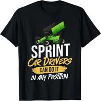 Sprint Car Racing Gift Dirt Track Racing T-Shirt XXXXXL juoda