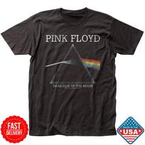 Pink Floyd The Dark Side of the Moon Dėvėtas Marškinėliai Unisex Roko Marškinėliai Nauji Unisex Marškinėliai S black