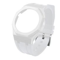 GA2100 Modification Kit For Casio G-SHOCK GA-2100 GA-2110 GA-B2100 ceramic case fluororubber strap Men case watch band Bracelet GA2100GA2110GAB2100 balta