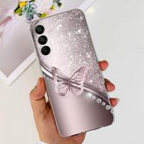 Skirta Samsung A16 5G dėklas Prabangus marmuro raštas Minkštas silikonas Skaidrus telefono dėklas Skirta Samsung Galaxy A16 5G A 16 2024 GalaxyA16 Funda Samsung A16 5G gray