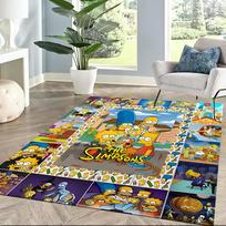 Homerio Simpsono Donuto nusikaltimo aikštės kilimai yra puikus pasirinkimas svetainėms, miegamiesiems, namų dekoravimui ir kaip dovanos. 80cmx120cm