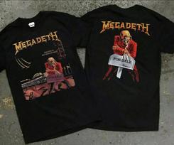 Megadeth Peace Sells But Who's Buying 1986 New Unisex T-Shirt XL brown